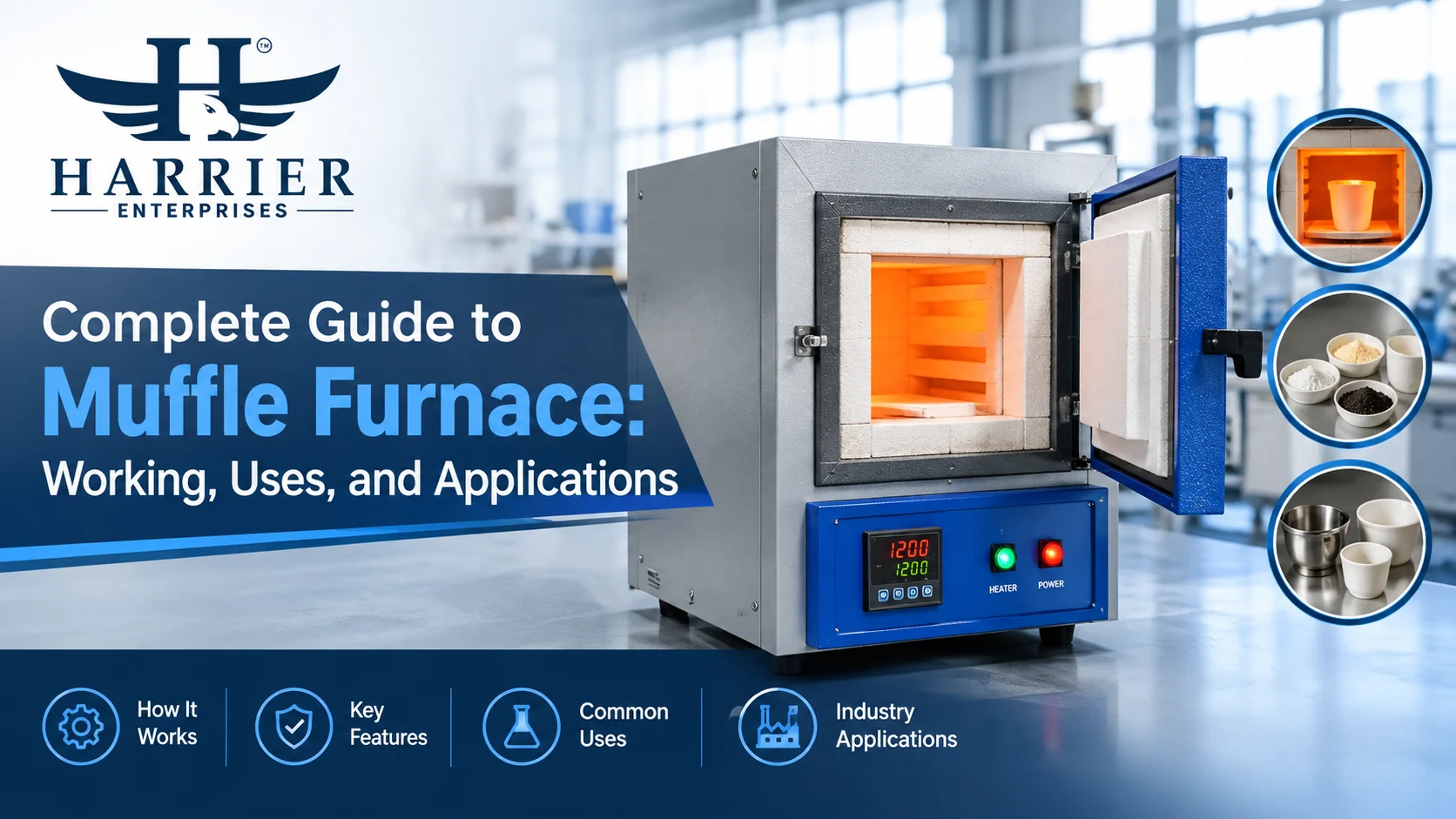 You are currently viewing Complete Guide to Muffle Furnace: Working, Uses, and Applications